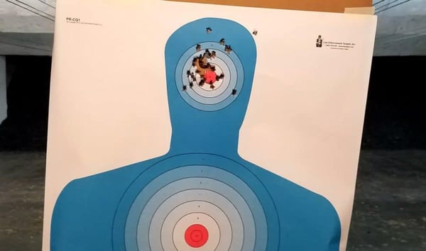 pistol target