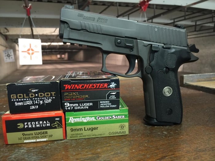 SIG SAUER P229 Legion Series and ammo