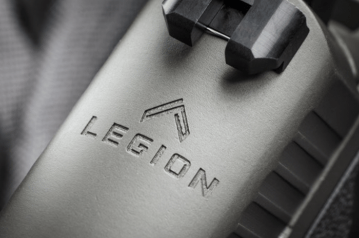 SIG SAUER P2229 Legion Series sight logo