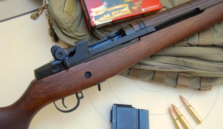 springfield m1a close up 