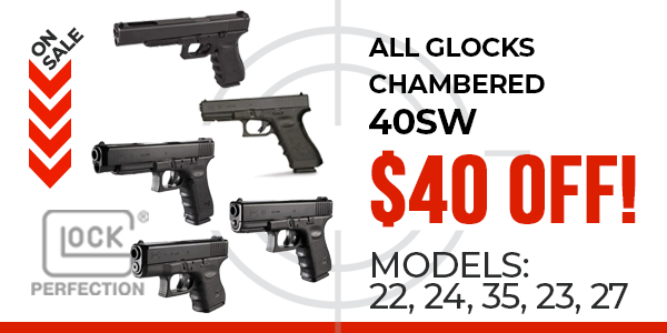 glock 40 sale