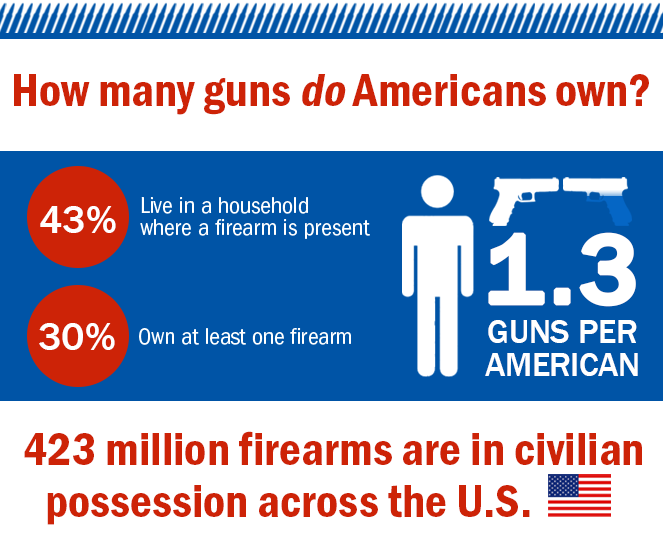 guns in america infographic