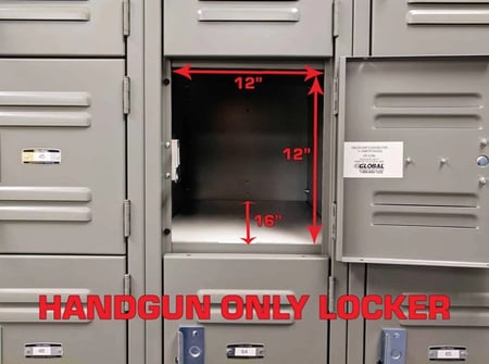 handgun only locker