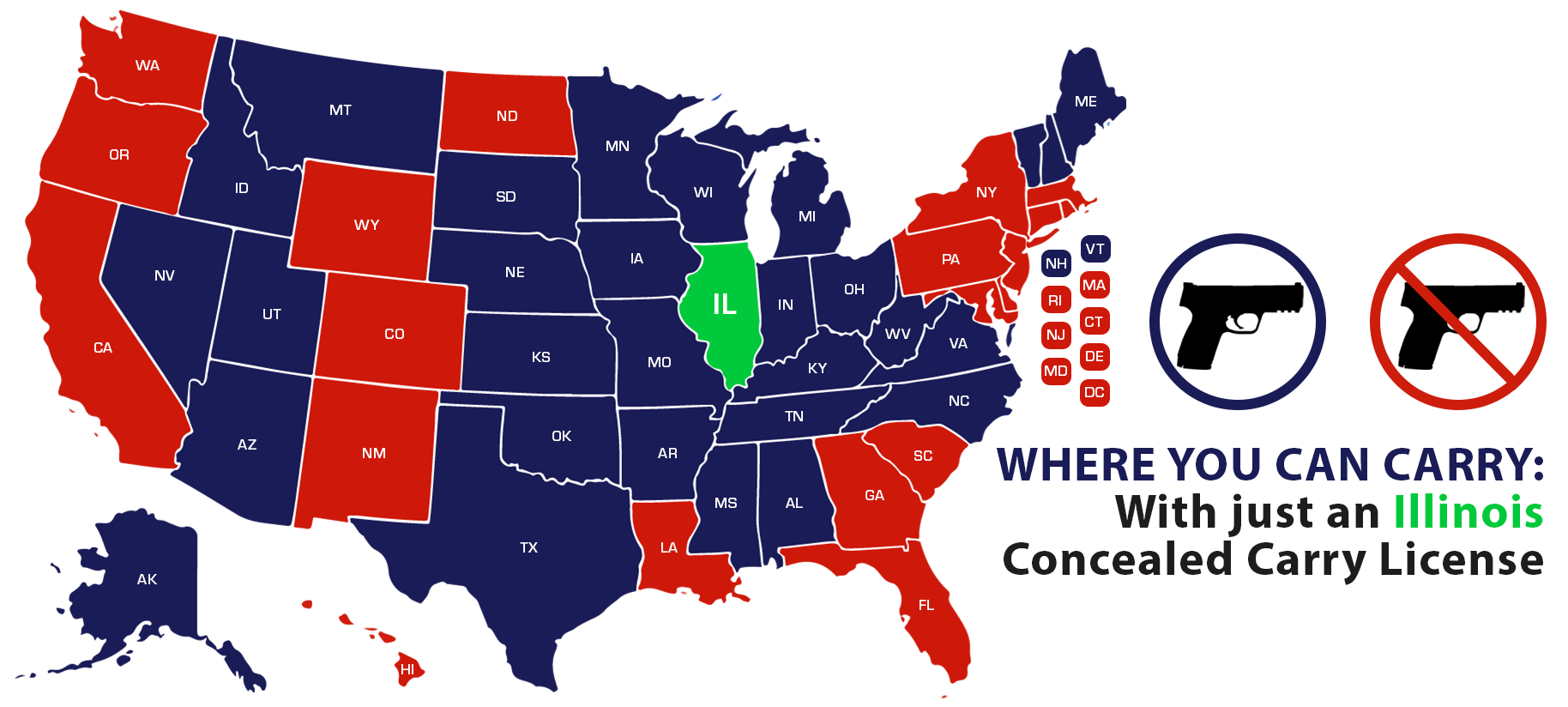 Illinois Concealed Carry Class 16 hour