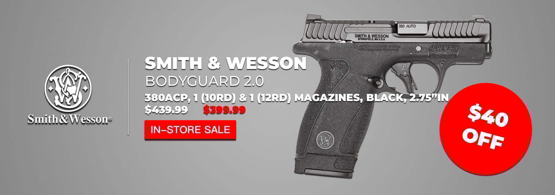 Smith and Wesson Bodyguard 2.0