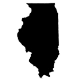 illinois shape icon