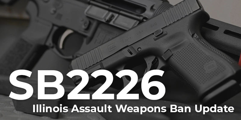 IL House Passed Assault Weapons Ban. Likely Vote in Senate Sunday 1/8