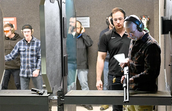 shotgun training at maxon shooters